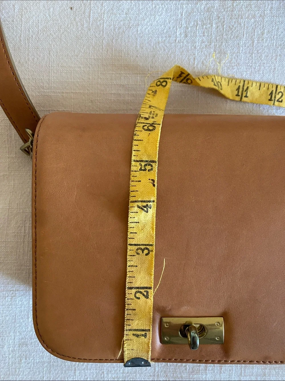 Vintage 90’s Leather J Crew Bag